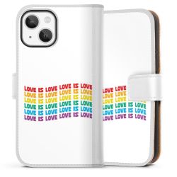 Sideflip Fodral med flap vit