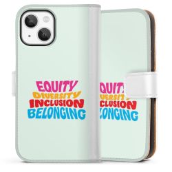 Sideflip Fodral med flap vit