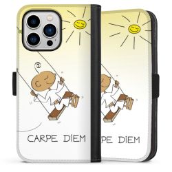 Sideflip mit Lasche schwarz