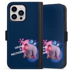 Sideflip with flap black/lateral flap