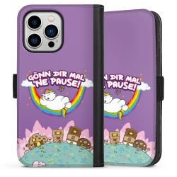 Sideflip mit Lasche schwarz