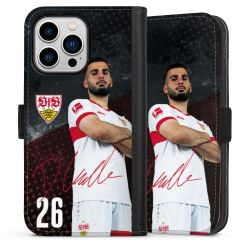 Sideflip mit Lasche schwarz