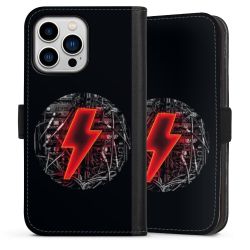 Sideflip mit Lasche schwarz