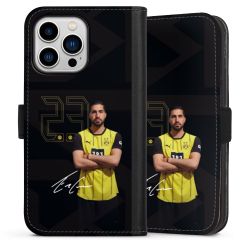 Sideflip with flap black/lateral flap