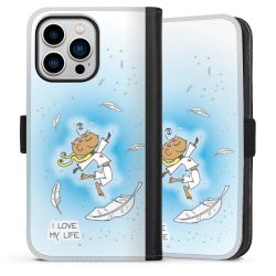 Sideflip mit Lasche schwarz