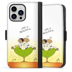 Sideflip mit Lasche schwarz