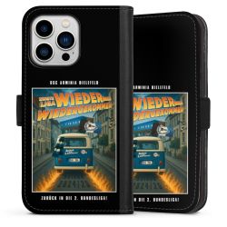 Sideflip mit Lasche schwarz