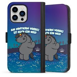 Sideflip mit Lasche schwarz