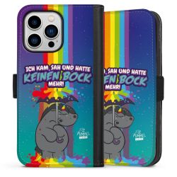 Sideflip mit Lasche schwarz