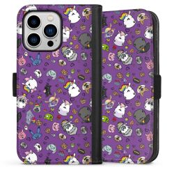 Sideflip mit Lasche schwarz