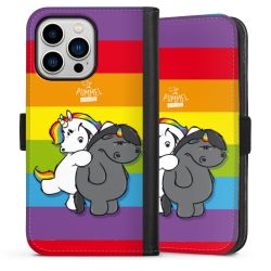 Sideflip mit Lasche schwarz