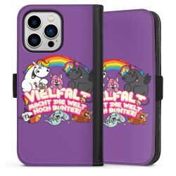 Sideflip mit Lasche schwarz