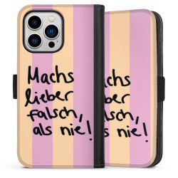 Sideflip mit Lasche schwarz