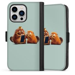 Sideflip mit Lasche schwarz