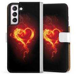 Sideflip mit Lasche weiß