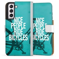 Sideflip mit Lasche weiß