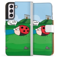 Sideflip mit Lasche weiß