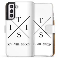 Sideflip mit Lasche weiß