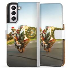 Sideflip mit Lasche weiß