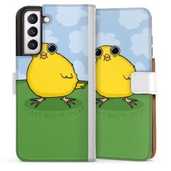 Sideflip mit Lasche weiß