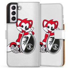 Sideflip mit Lasche weiß