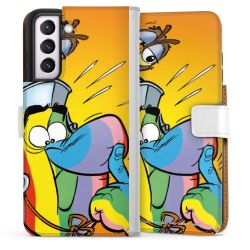 Sideflip mit Lasche weiß