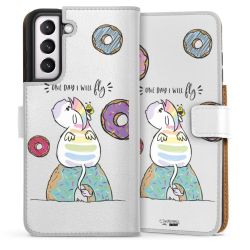 Sideflip mit Lasche weiß