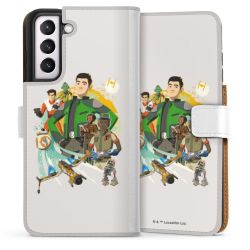 Sideflip mit Lasche weiß