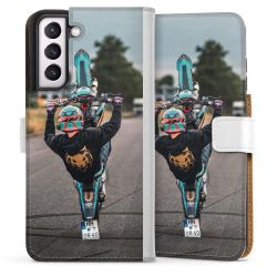 Sideflip mit Lasche weiß