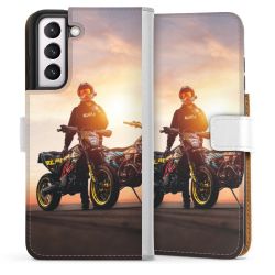 Sideflip mit Lasche weiß