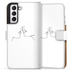 Sideflip mit Lasche weiß