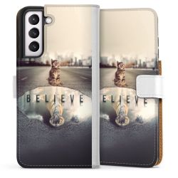 Sideflip mit Lasche weiß