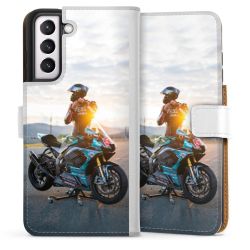 Sideflip mit Lasche weiß