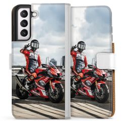 Sideflip mit Lasche weiß