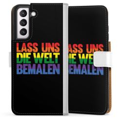 Sideflip mit Lasche weiß