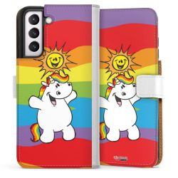 Sideflip mit Lasche weiß