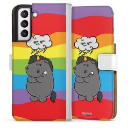 Sideflip mit Lasche weiß