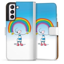 Sideflip mit Lasche weiß