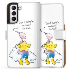 Sideflip mit Lasche weiß