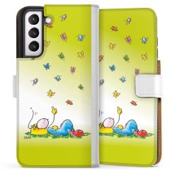 Sideflip mit Lasche weiß