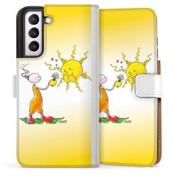 Sideflip mit Lasche weiß