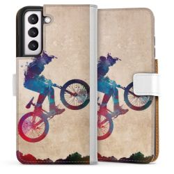 Sideflip mit Lasche weiß