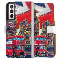 Sideflip mit Lasche weiß