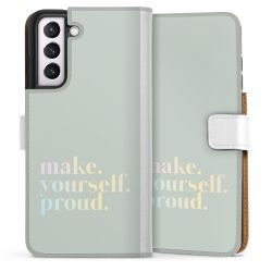 Sideflip mit Lasche weiß