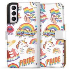 Sideflip mit Lasche weiß