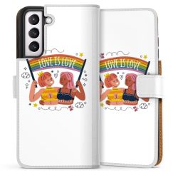 Sideflip mit Lasche weiß