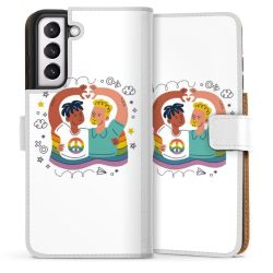 Sideflip mit Lasche weiß