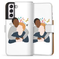 Sideflip mit Lasche weiß