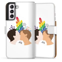 Sideflip mit Lasche weiß