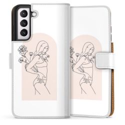 Sideflip mit Lasche weiß